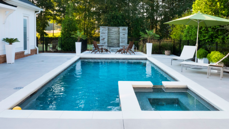 Les Jardins Dadonis Paysagiste A Orvault Piscine En Beton